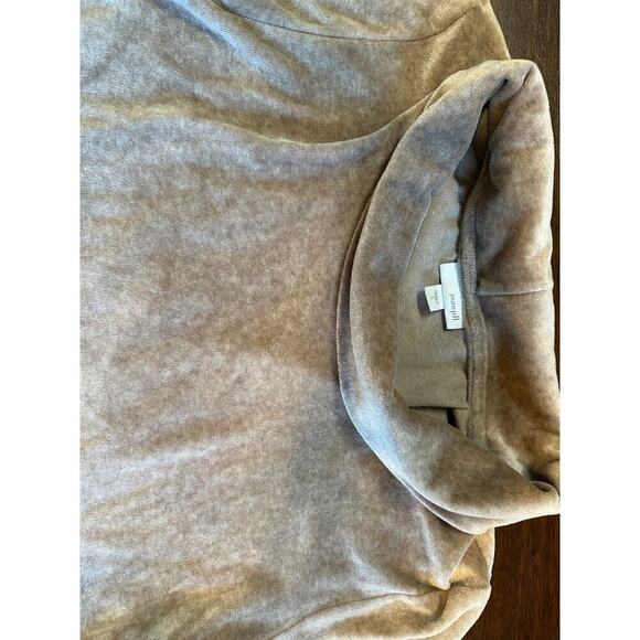 Pure Jill Pima Cotton Burnout Cowl Neck Top Women Large Cottage Transitional - Picture 9 of 11